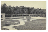 Outdoor Swimming Pool Photo Postcard Size Diving Board Ladders Model