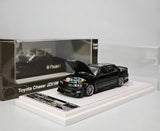 FH 1/64 Scale Toyota Chaser MK6 JZX100 Black Diecast Car Model Model