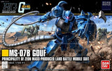 BANDAI Gundam 1/144 HGUC 196 MS-07B Gouf Plastic Model Kit from Japan Model