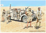 Long Range Desert Group (LRDG) in North Africa, WWII era  1/35 MasterBox 3598 Model