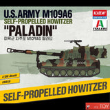 Academy 1/35 U.S.Army M109A6 SELF-PROPELLED HOWITZER "PALADIN" Model Kit #13515 Model