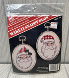 Banar Designs Cross Stitch Santa Make It Snappy Christmas Kit MICP 434 Model
