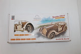 UGEARS Roadster VM-01 Wooden Model Kit 3D Puzzle Mechanical Car Assemble Me Model