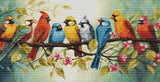 DIY Cross-Stitch Kit The Song of the Birds Needlepoint Craft Kit Stitching Gift Model