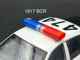 1/18 Scale Model AeroDynic Lightbar LAPD Blue Red Clear Amber Police Sheriff Model