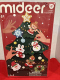 Felt Applique 12 Pc Ornament Making Kit Christmas DIY -NEW Model