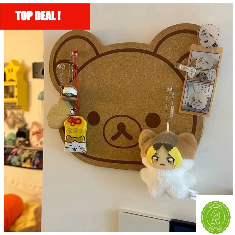 Cartoon Felt Board Wall Decoration, Non-Damaging Photo Message Board for Model
