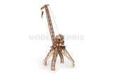 WOOD TRICK 19008 Working Mechanical Model Crane Model