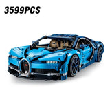 Bugatti Chiron Building Blocks Set 3599PCS Supercar Model Kit Adult Collectible Model