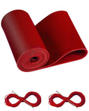 Leather Steering Wheel Cover, LaceUp Wrap, Universal Fit 1320 Inch, DIY Kit Model