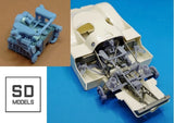 SD Models 1:24 Scale Detail-Up Set Porsche 956 Le Mans '83 3D printed for Tamiya Model