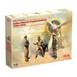 ICM 32110 Plastic model kit 1:32 Italian Pilots in Tropical Uniform (1939-1943) Model