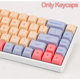 PBT Keycaps 132 Keys Marshmallow Keycaps Set, XDA Profile, Dye-Sublimation Cu... Model