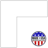 ArtToFrames Custom White Crisp Picture Photo Frame Mat Matting Board SM Model