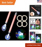 Eye-Friendly 6-Piece Diamond Painting Set with LED Drill Pens - Easy to Use Model