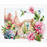 Magic Needle Zweigart Edition counted cross stitch kit "Wild West Flowers", 34x2 Model