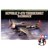 Tamiya 1/72 No 69 U.S. Army Republic P-47D Thunderbolt Razorback Model Kit 60769 Model
