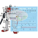 Decal for HG 1/144 GM Command Space Type DL Master Water UV Light React RGM-79GS Model
