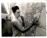 GA334 1965 Orig Tom McCarthy Photo FLORIDA POWER & LIGHT BIG BOARD TROUBLE SPOTS Model