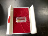 1999 swarovski collector society crystal Columbine display Model