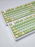 Cute Bunny Keycap Set Dye Sublimation PBT Key Caps Cherry/ MDA Profile Model