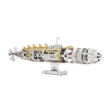 METAL-TIME Elusive Nautilus Submarine 3D Metal Mechanical Model Building Kit ... Model