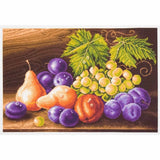 CdA Cross Stitch stamped Aida "Fruits" PA1414, 27 x 39cm, DIY Model