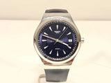 RETRO 42mm BEAUTIFUL BLUE DIAL ST.STEEL MEN'S AUTOMATIC WATCH "SWATCH"/SYSTEM 51 Model