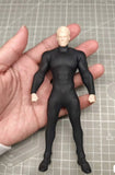 1/12 Scale Black Jumpsuit Model for 6'' Windtoys Model