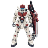 Mech Red Robot Model Action Figure  Building Blocks Toy Movie MOC Brick Gift Set Model
