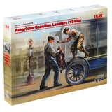 ICM 24018 Plastic model kit Scale 1:24 American Gasoline Loaders 1910s 2 figures Model