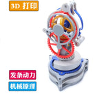 Mechanical Pendulum Clock Model Diy 3D Printed Model Toys Model