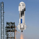 MOC-90043 Rocket 1:110 Scale 190 Pieces Building Blocks Toys Set for Collection Model