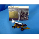 Metallic Details MDR4832 Scale 1:48 Tiny Tim Rocket with trailer Resin Photoetch Model