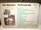 Vintage 1979 Greenleaf The Harrison Dollhouse Kit 1:12 1/12 Scale - New Sealed Model