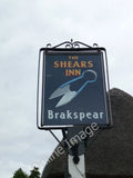 Photo 6x4 Collingbourne Ducis - The Sign Of The Shears The name board of  c2011 Model