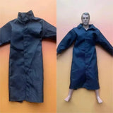 1/6 Scale Soldier Clothes Fashion Black Coat Jacket Windbreaker Model Toy Model