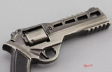 1/6 Soldier Metal Pistol Handgun Weapon Model Fits for 12" Action Figure Model