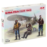 ICM 32105 Plastic model kit Scale 1:32 British Pilots (1939-1945) (3 figures) Model