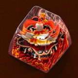 NEW Ho-Oh S-Craft Pokemon Keycap Artisan Resin Cherry MX Mechanical Keyboard Model