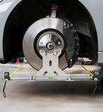 Wheel Toe Alignment Tool Kit Toe Plates w/ Tape Measures Car Truck SUV DIY Model