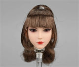 GDTOYS GD97007 1/6 Scale Maid Girl   Movable eyes Head Sculpt Model Model