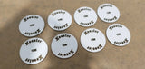 1/24 1/25 Hoosier Tyre Tire Stencils Templates Tamiya Revell MFH Italeri Model