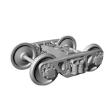1/72 20mm Miniature Military Props Diorama Scenery Spring Bogie Bogie and Wheels Model