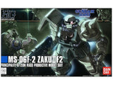 Bandai Gundam Stardust Memory MS-06F-2 Zaku II F2 Zeon HG 1/144 Model Kit USA Model