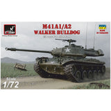 Armory Models AR72412 Scale 1/72 M41A1/A2 Walker Bulldog US post-war Light tank Model
