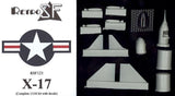 RetroKits Models 1/144 X-17 Adventures of Buck Danny Comics Resin Kit Model