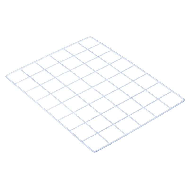 16"x12" Wire Grid Panel, 1 Pack Wall Grid Decorative Board Photo Display White Model