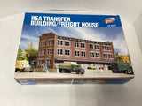 Walther??s  #933-3095 HO scale "Rea  Transfer Building/Freight House?? kit Model