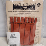 Design Preservation Models DPM 30115 HO DOCK LEVEL WALLS Modular Building Kit Model